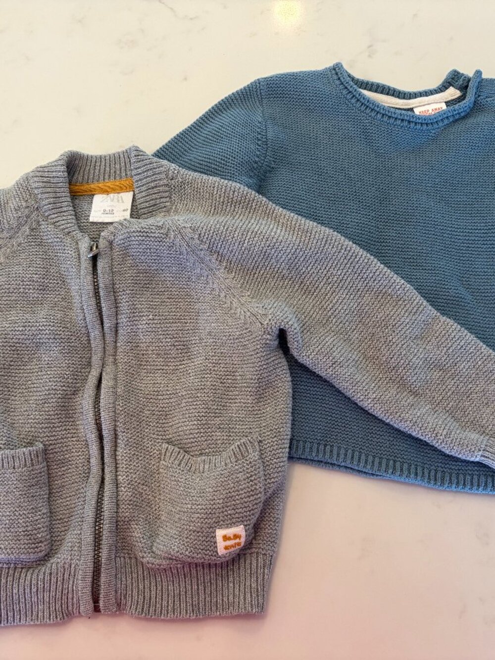 Baby boy Zara knits